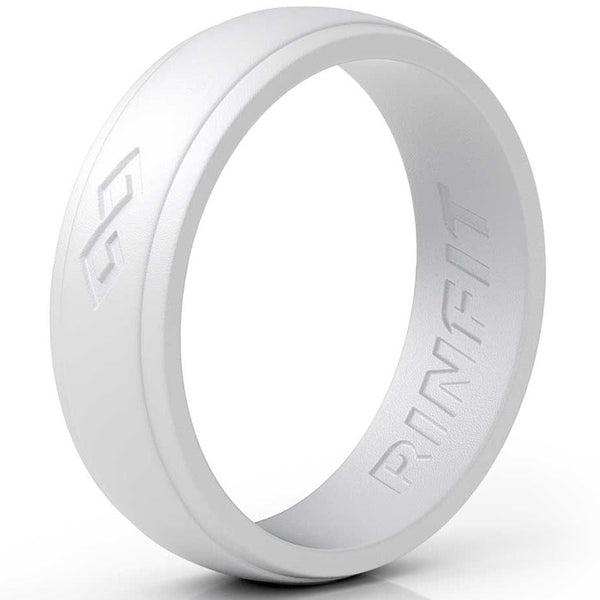 GIFT RING Women's Infinity Silicone Ring. Soft, Comfortable & Durable Wedding Band. US Design Patent